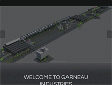 Tablet Screenshot of garneau-industries.com